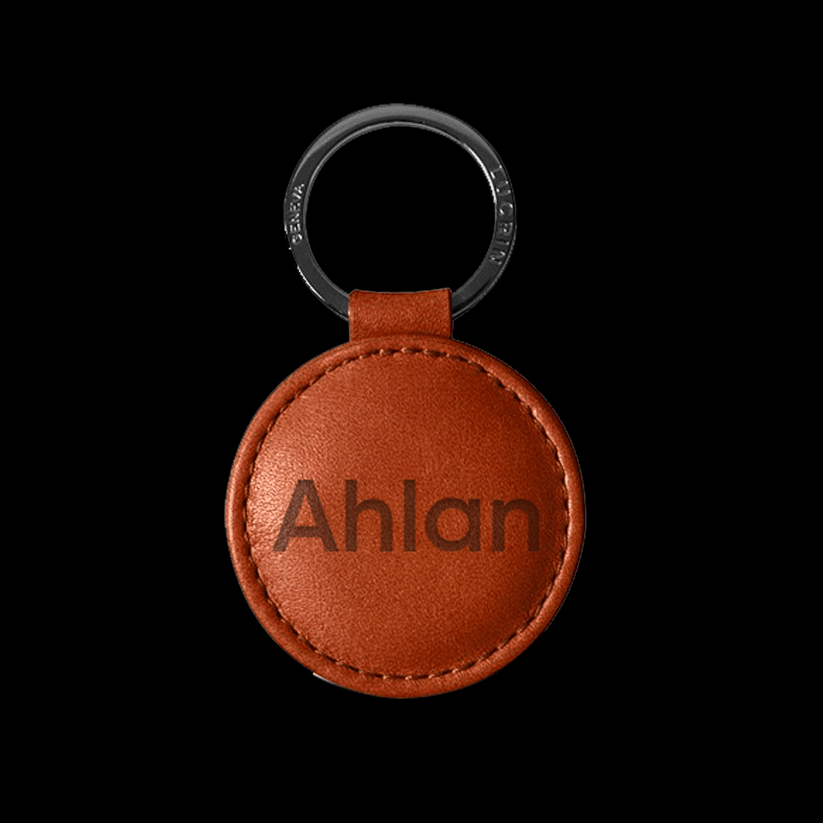 Ahlan NFC Leather Keychain